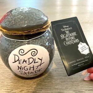 Nightmare before Christmas candle